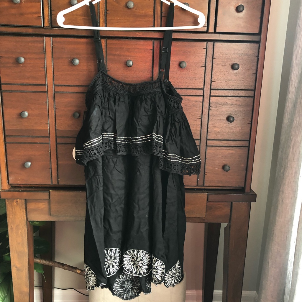 Tularosa Beaded Tunic Top